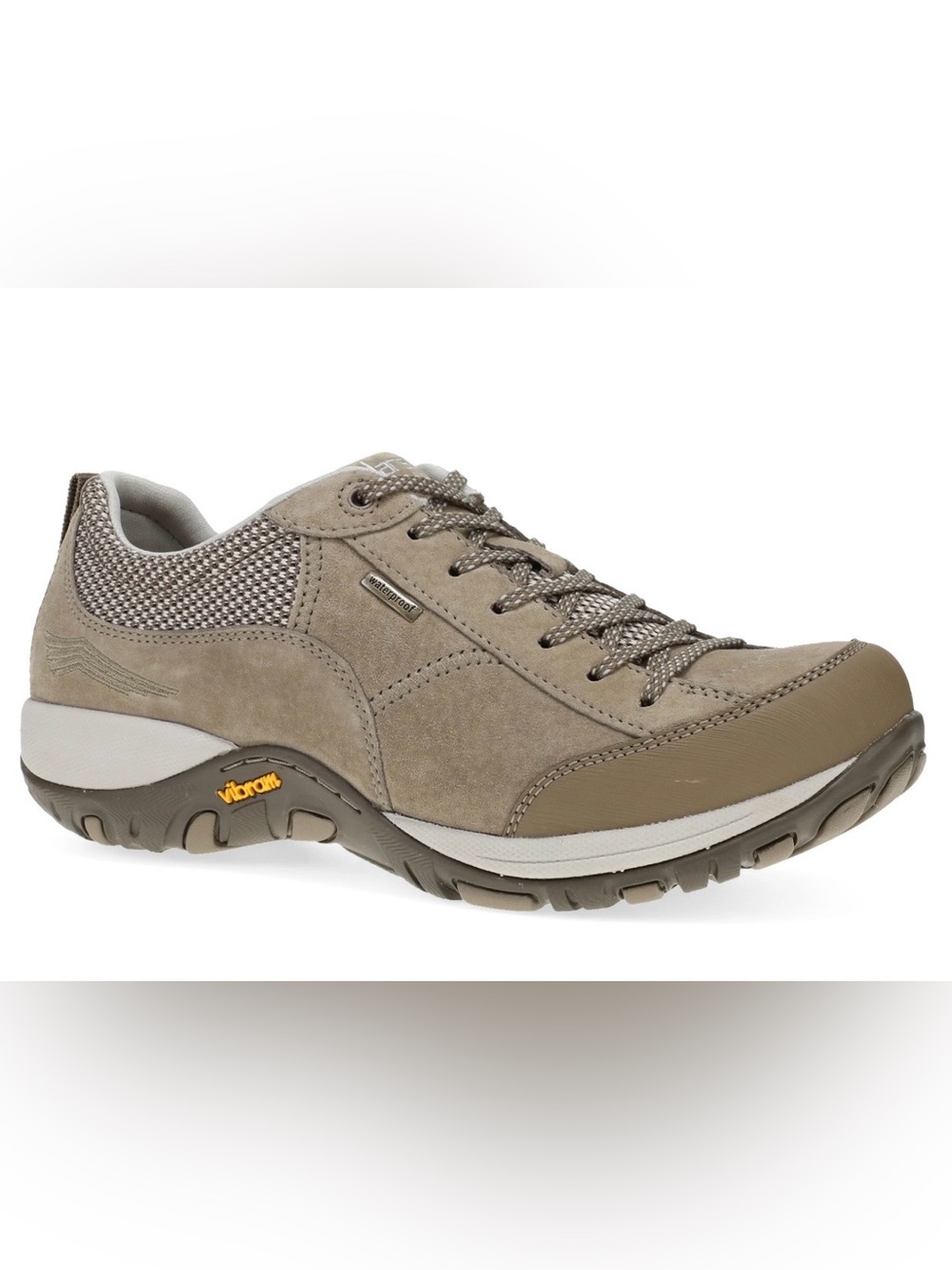 Dansko Women's Waterproof Suede Sneaker, Walnut EU40/US9-9.5